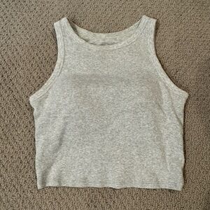 UNIQLO Ribbed Cotton Be Top sz M